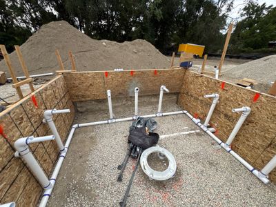 The whole underground network before backfill